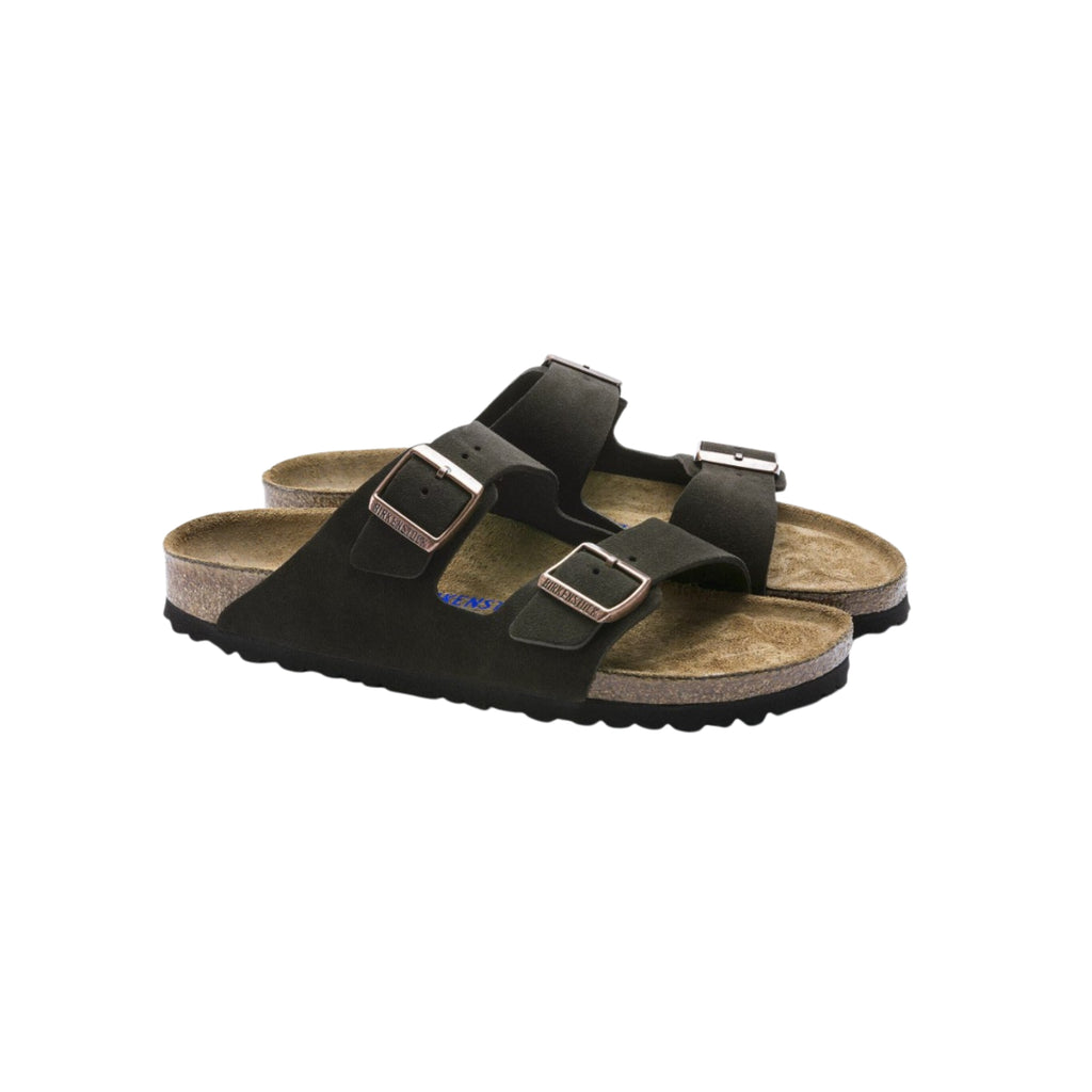 Birkenstock Arizona Soft Footbed Suede Unisex Sandal - Mocha