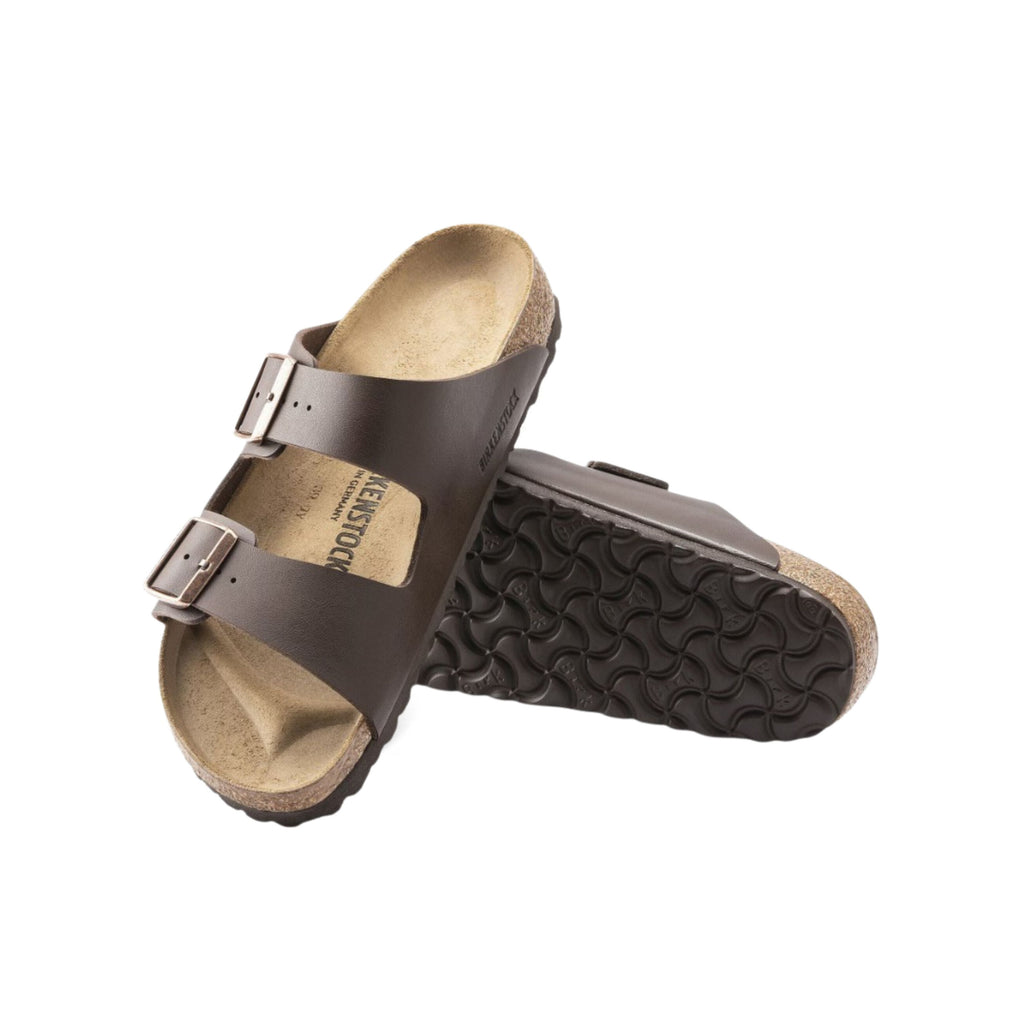 Birkenstock Arizona Birko-Flor - Dark Brown Leather Unisex Sandal