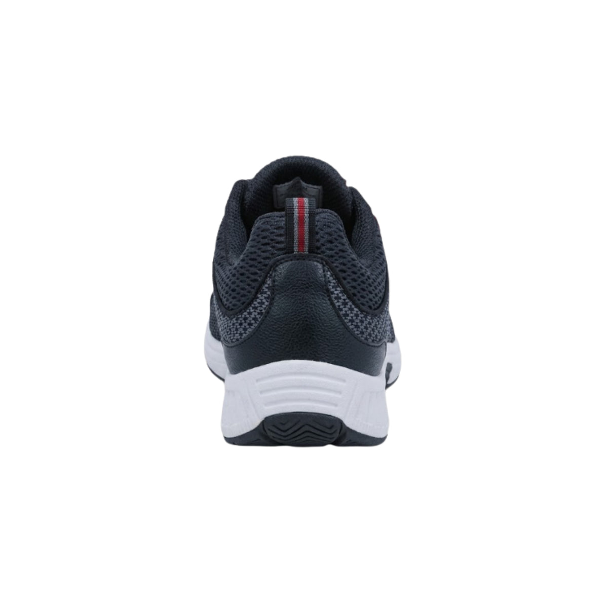 Orthofeet Edgewater Men's Wool Blend Orthotic Walking Shoes - Black