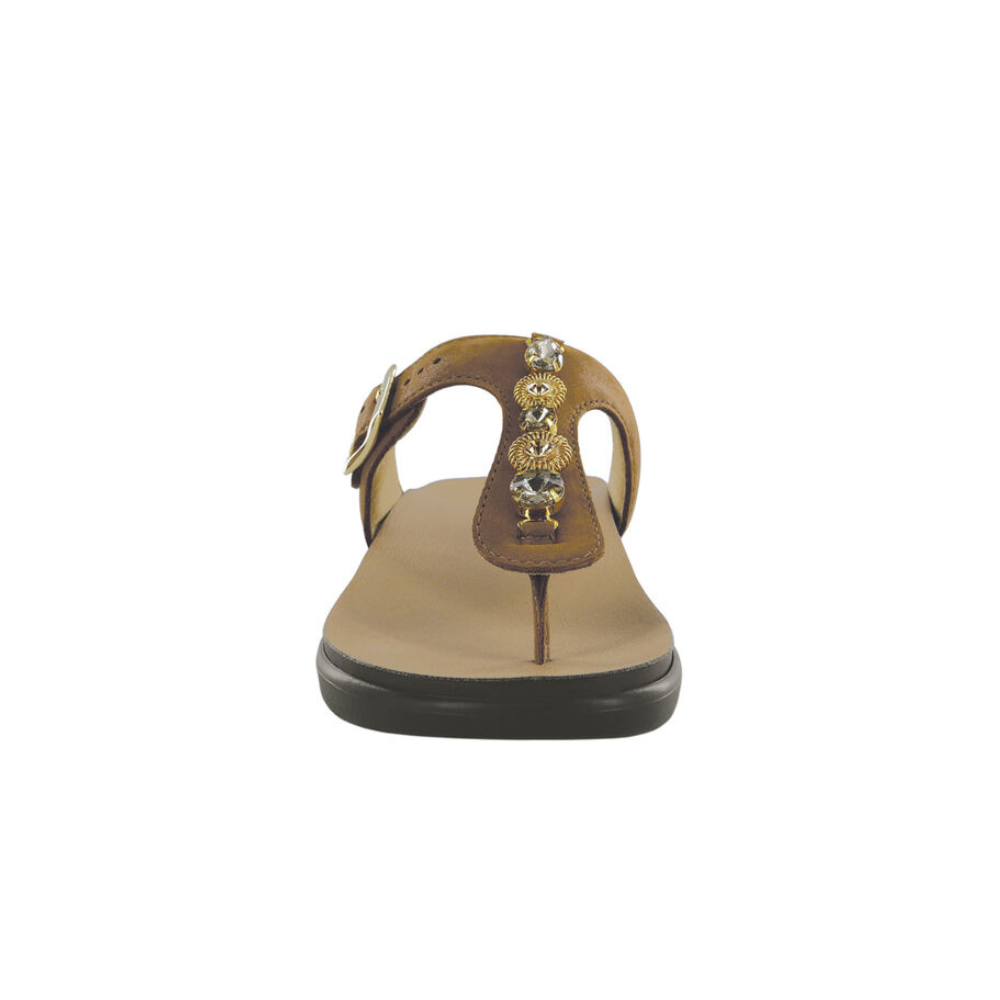 SAS Women's Dazzle - Comfort Adjustable Sandal - Brown Gold