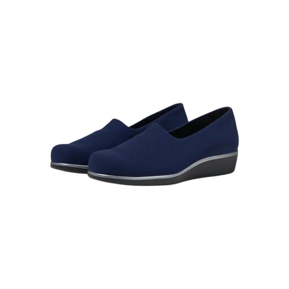 SAS Women's Bliss Comfort Slip-On Wedge - Navy