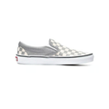 Vans Classic Slip-On Checkerboard Silver/True White Unisex Sneakers