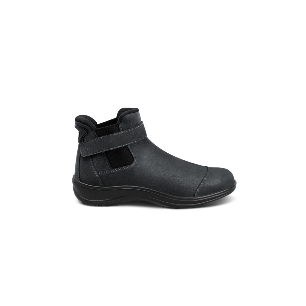 OrthoFeet Women's Blaire Hands-Free Boot - Black
