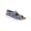 SAS Relaxed Women's Heel Strap Sandal Sky Harbor Leather Comfort
