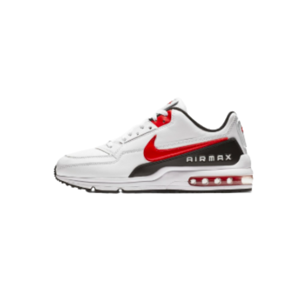 Nike Air Max LTD 3 Men’s Sneakers | White / University Red - Black (BV1171‑100)