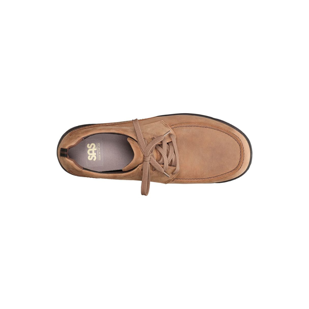 SAS Men's Move On - Leather Active Shoe - Camel