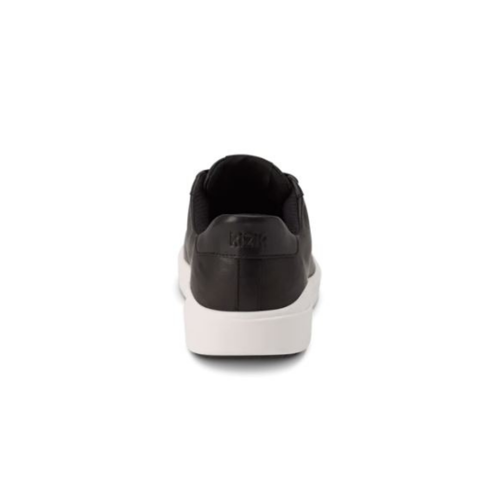 Kizik Men's Vegas 2 Hands Free Leather Sneakers - Black/White