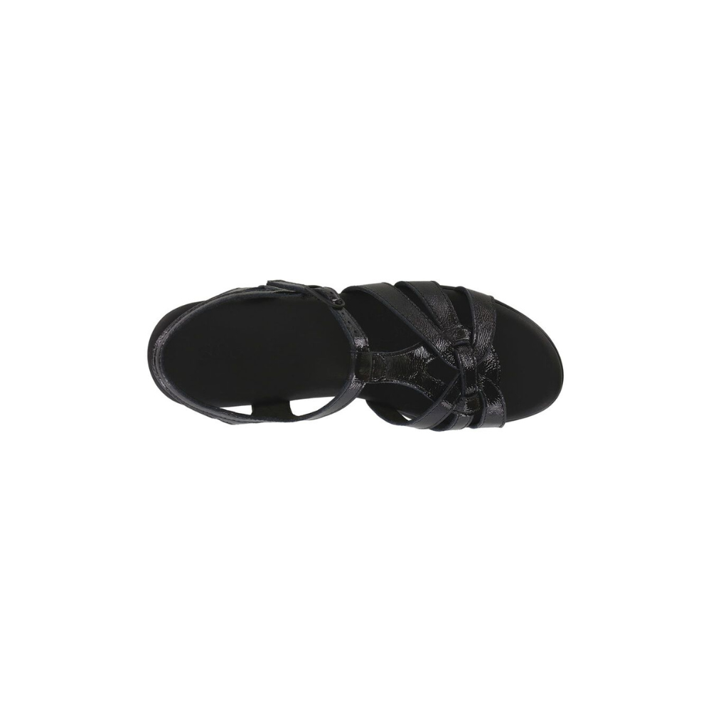SAS Women's Aurora T-Strap Leather Sandal - Carbon