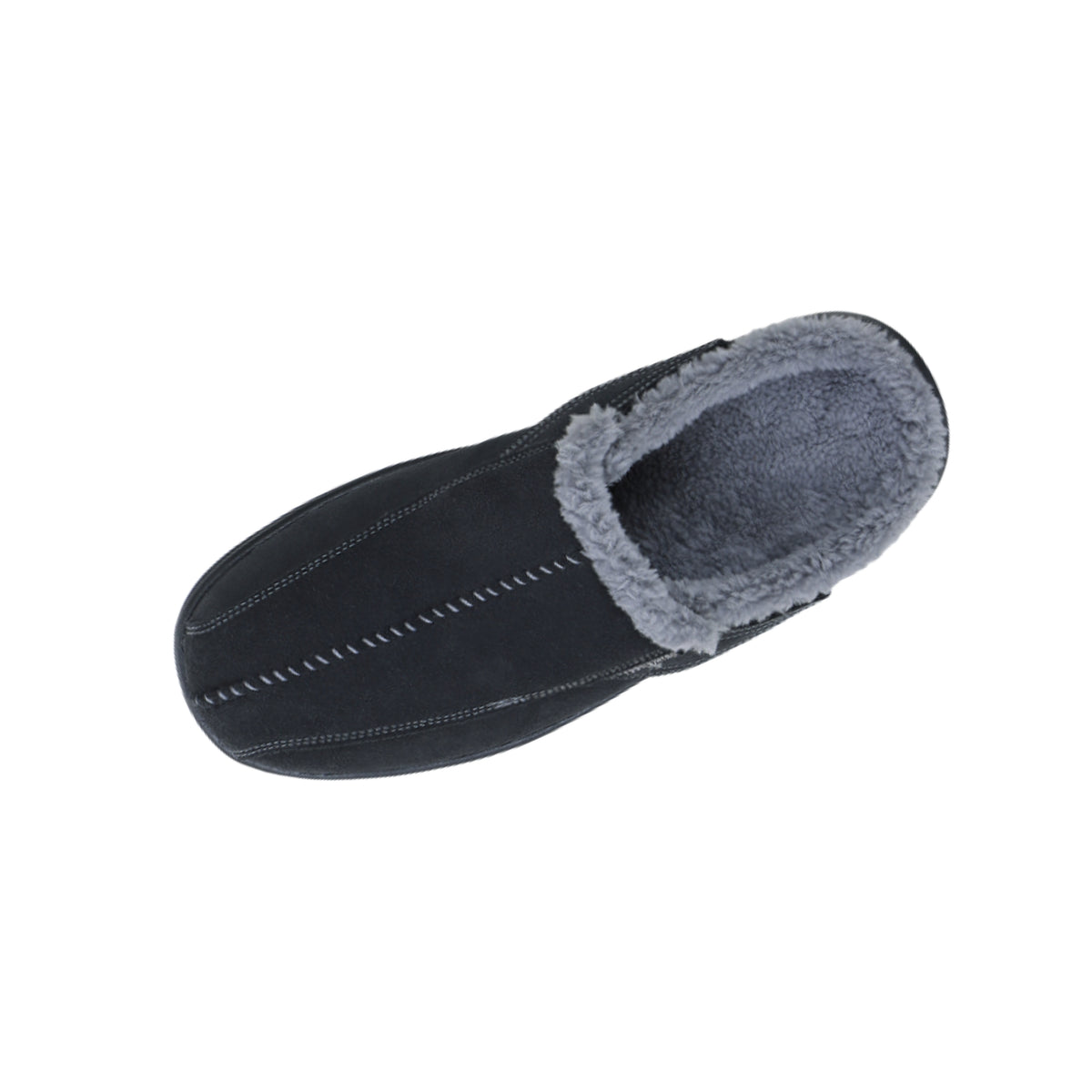 Orthofeet Men’s Asheville Custom Orthotic Compatible Slippers – Black