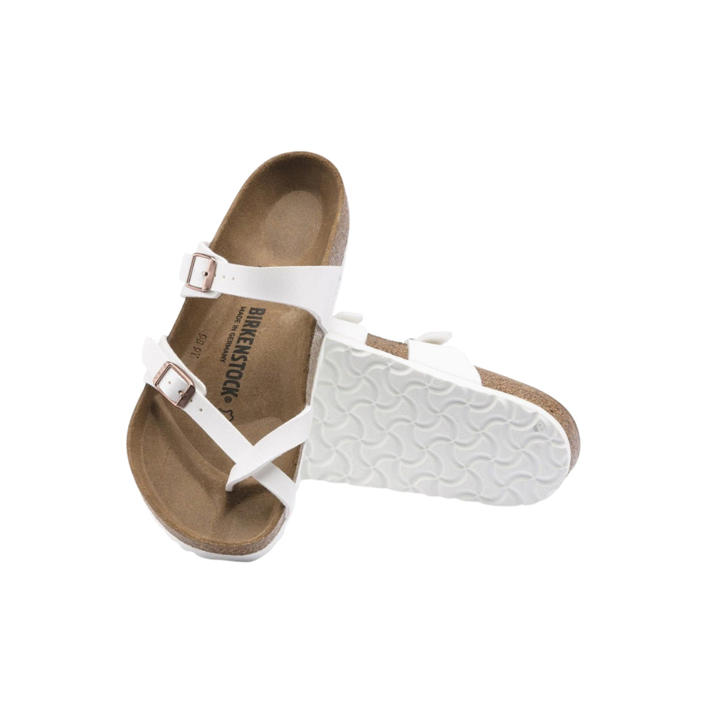 Birkenstock Women's Mayari Graceful White Flat Sandal