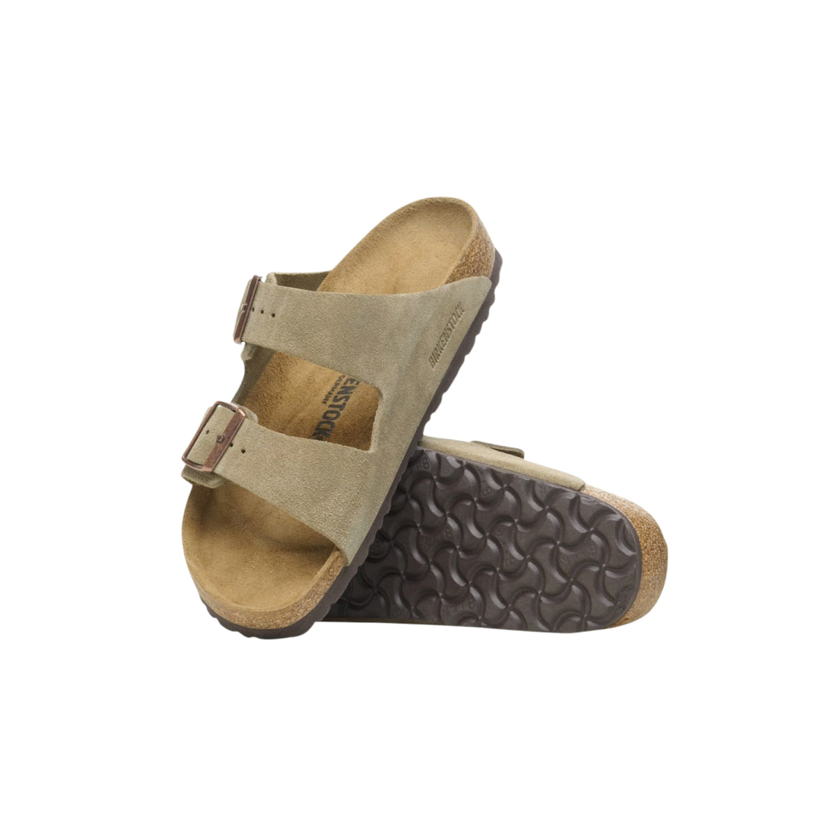 Birkenstock Arizona VL Suede Leather - Taupe Unisex Sandal