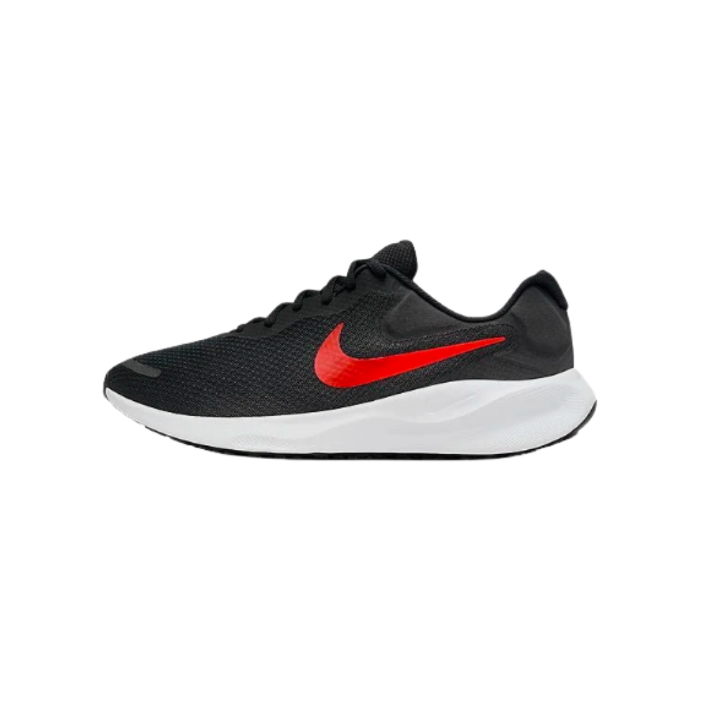 Nike Revolution 7 Unisex Running Shoe Black/White/University Red - FB2207 003