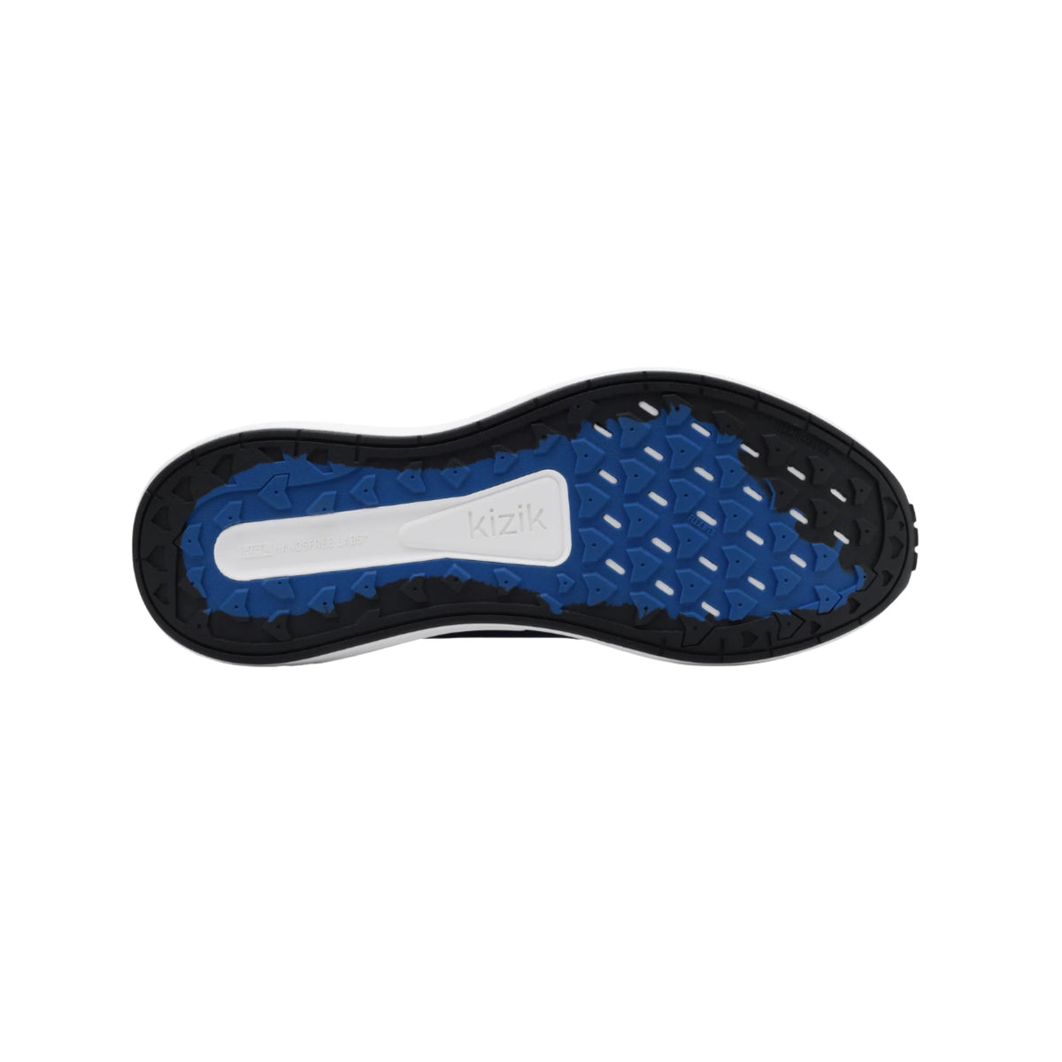 Kizik Men's Freedom Run Hands-Free Sneakers – Lapis Blue / White
