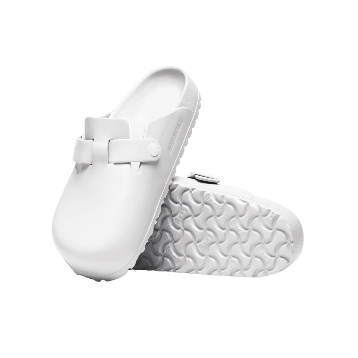 Birkenstock Boston EVA Essential Unisex Clog - Fondant White