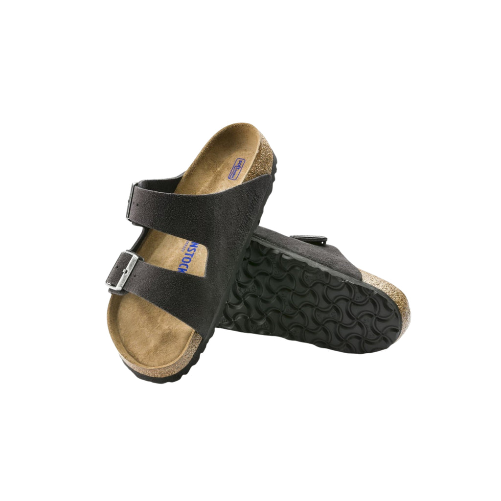 Arizona Sandal Iron Oiled Leather with Soft Footbed