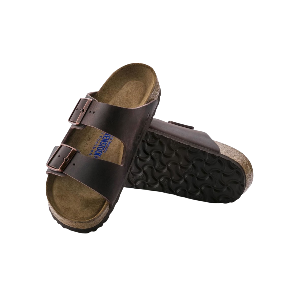 Birkenstock Arizona Soft Footbed – Habana Oiled Leather Sandals