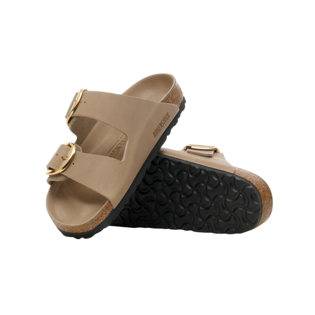 Birkenstock Arizona Big Buckle Sandals – Tobacco Brown Oiled Leather (Narrow Fit)