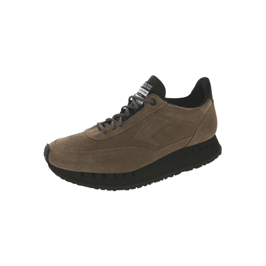 SAS Men's 7eventy6ix-Y Leather Lace-Up Sneaker – Almond
