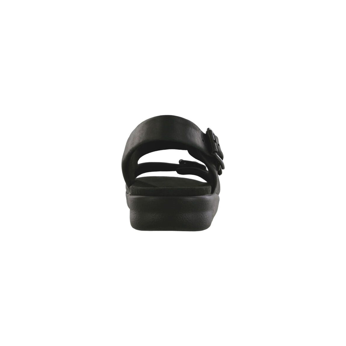 SAS Men's Bravo Leather Adjustable Heel Strap Sandal – Black Bear