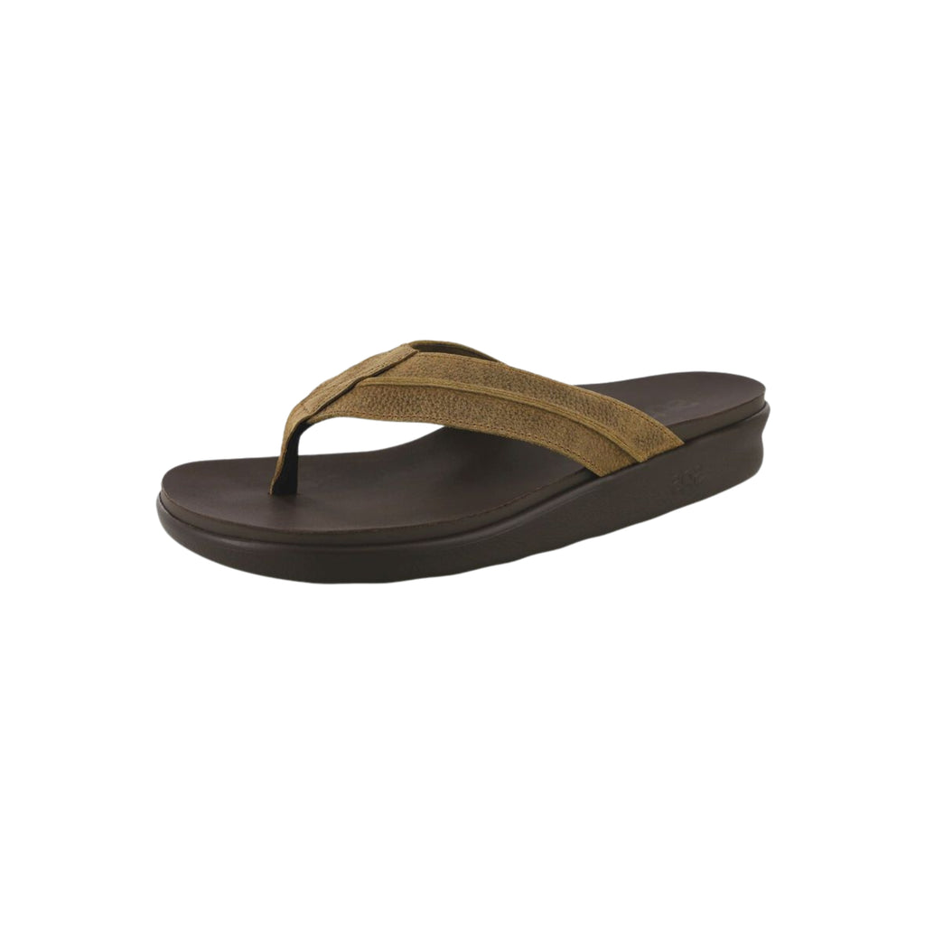SAS Men's Escape Leather Flip-Flop Comfort Sandal - Stampede