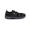 Orthofeet Clearwater Men's Fisherman Sandals - Black