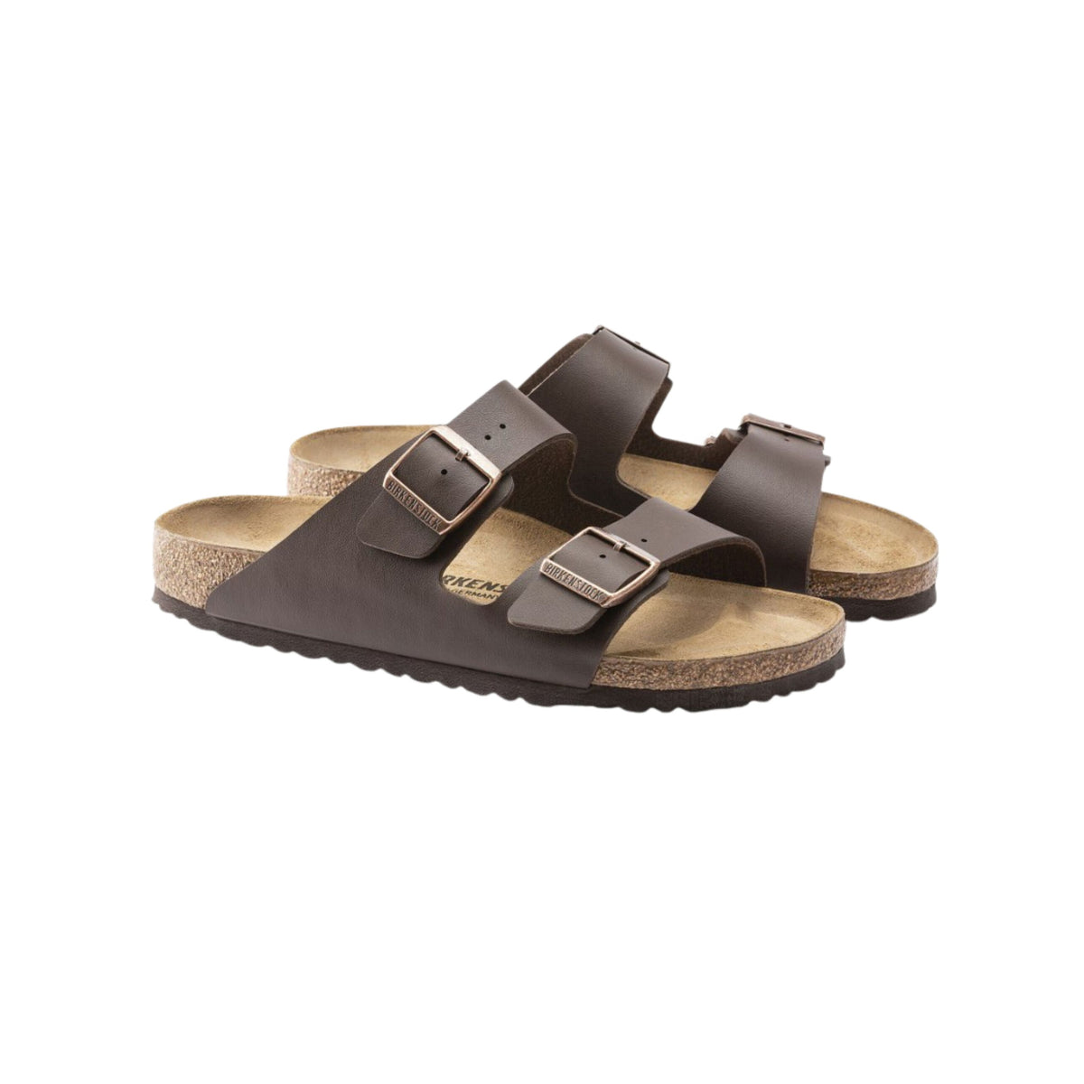 Birkenstock Arizona Birko-Flor - Dark Brown Leather Unisex Sandal