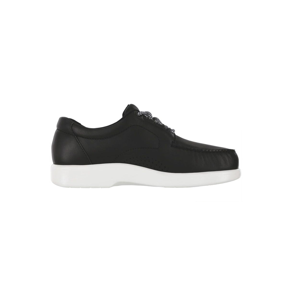 SAS Men's Bout Time LT Leather Comfort Shoe – Matte Black