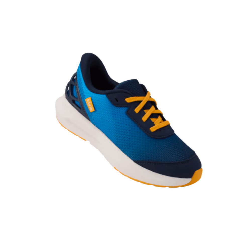 Kizik Kids' Athens 2 Slip-In Athletic Shoes - Super Sonic/Naval Academy