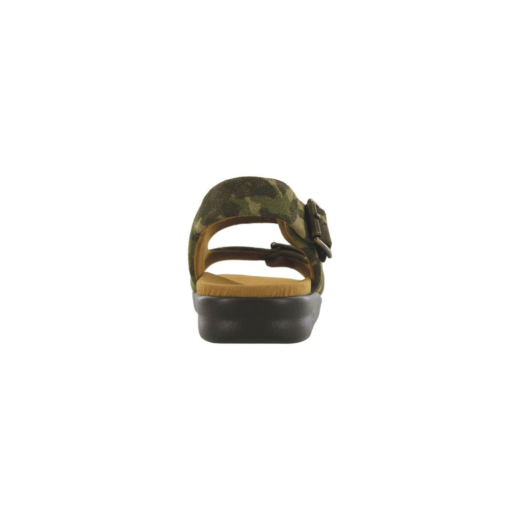 SAS Men's Bravo Leather Adjustable Comfort Sandal – Camo