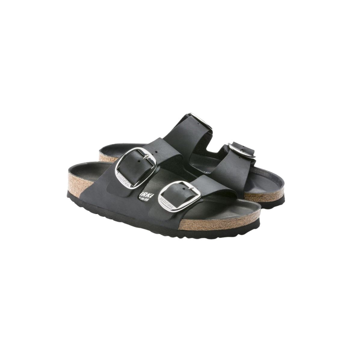 Birkenstock Arizona Big Buckle | Black Oiled Leather