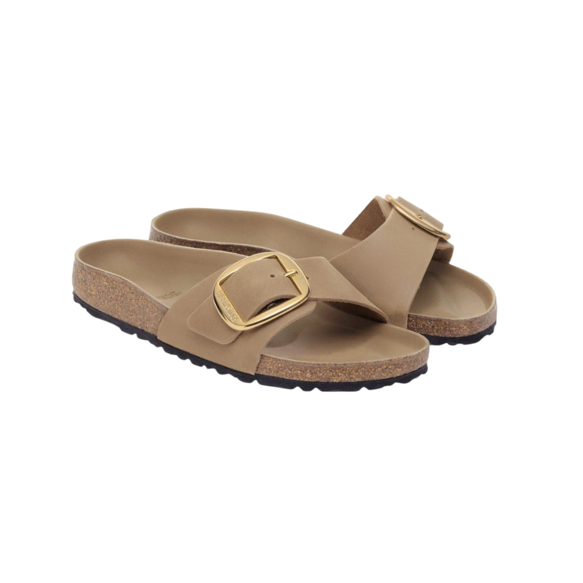 Birkenstock Madrid Big Buckle Sandals – Sandcastle Nubuck Leather