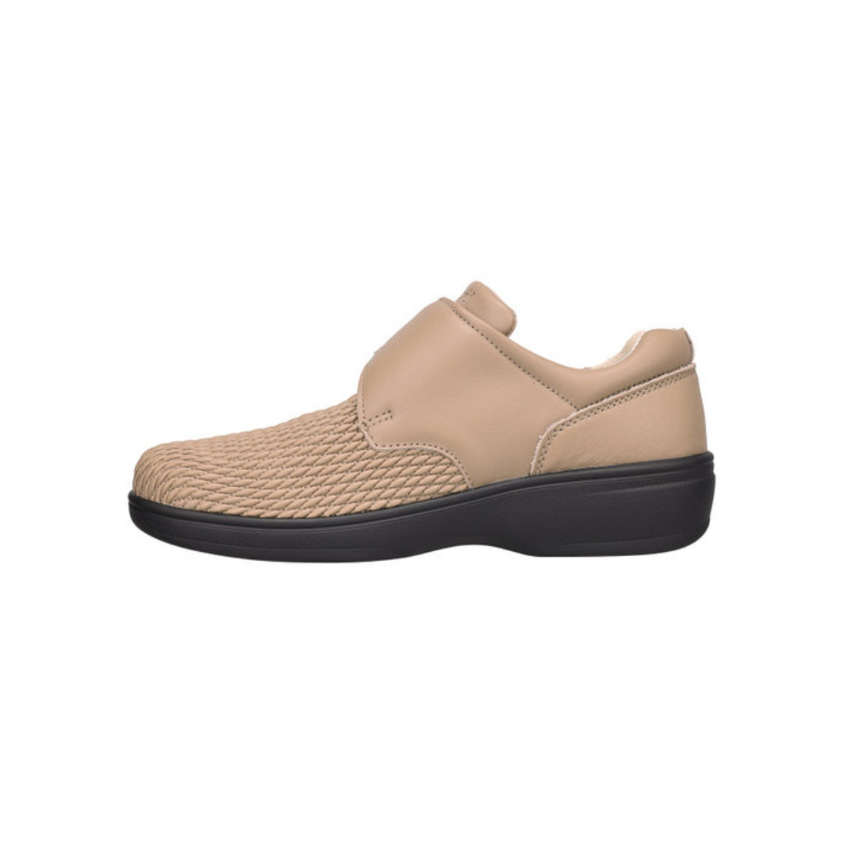 Propét Women's Olivia Stretchable Leather Slip-On Shoe – Taupe