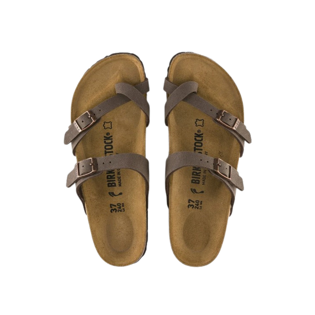 Birkenstock Women's Mayari Graceful Mocha Flat Sandal