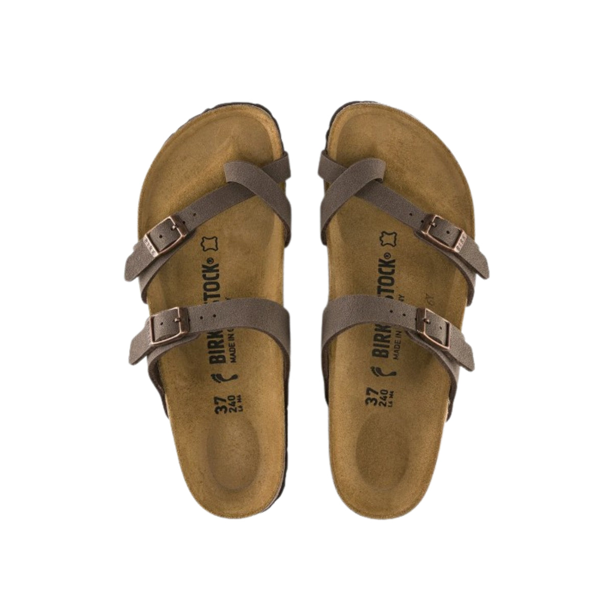 Birkenstock Women's Mayari Graceful Mocha Flat Sandal