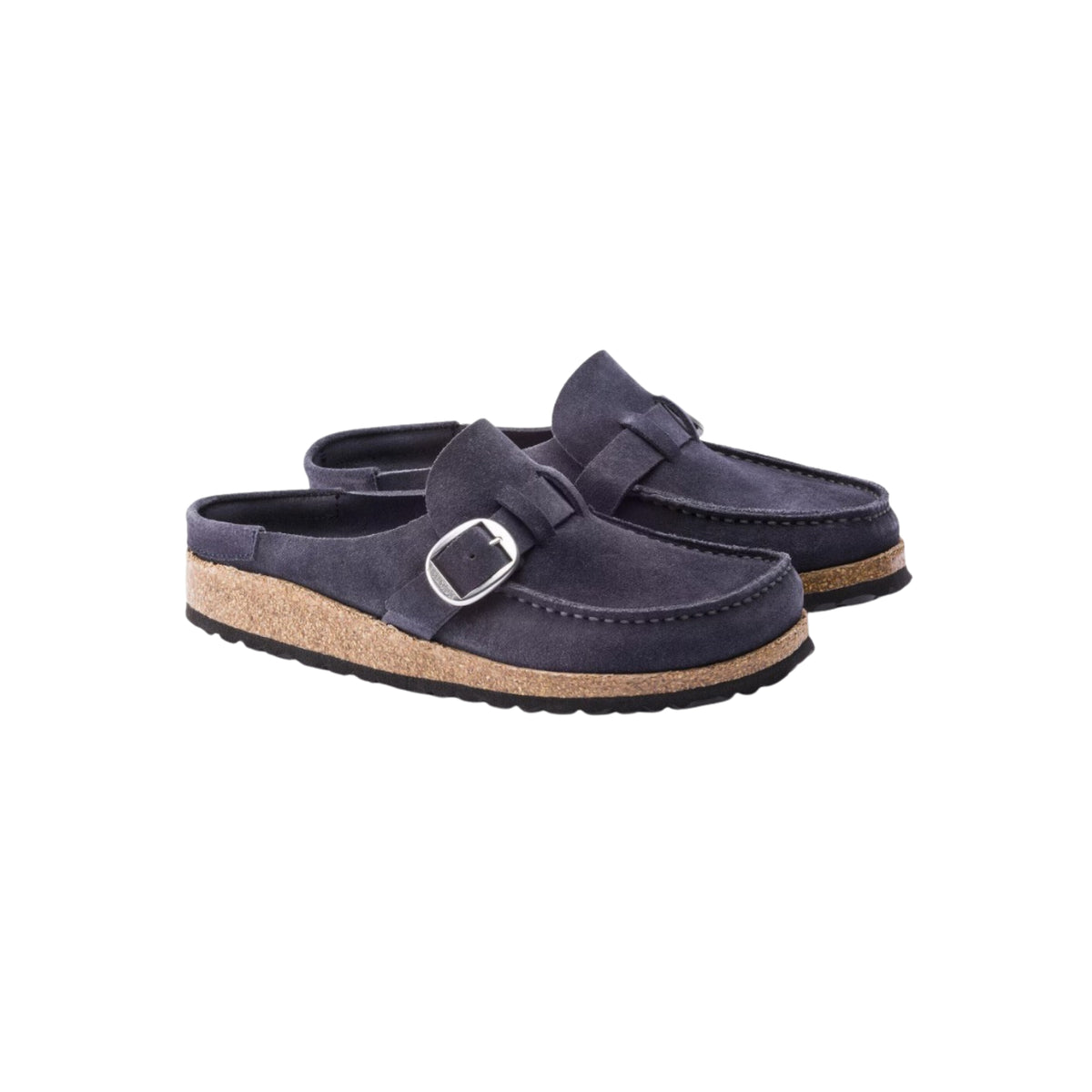 Birkenstock Buckley Suede Leather Navy Unisex Sandal