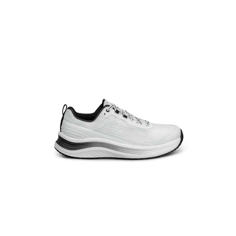 OrthoFeet Women's Relay Hands Free Sneaker - White