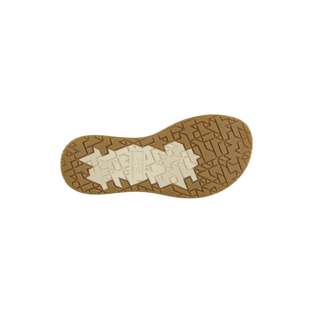 SAS Women's Embark Slide - Leather Sandal - Live Oak