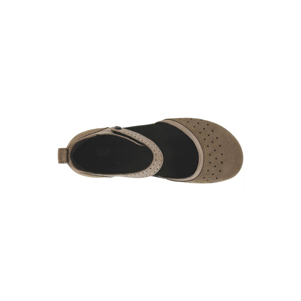SAS Women's Eden - Leather Mary Jane Sandal - Birch