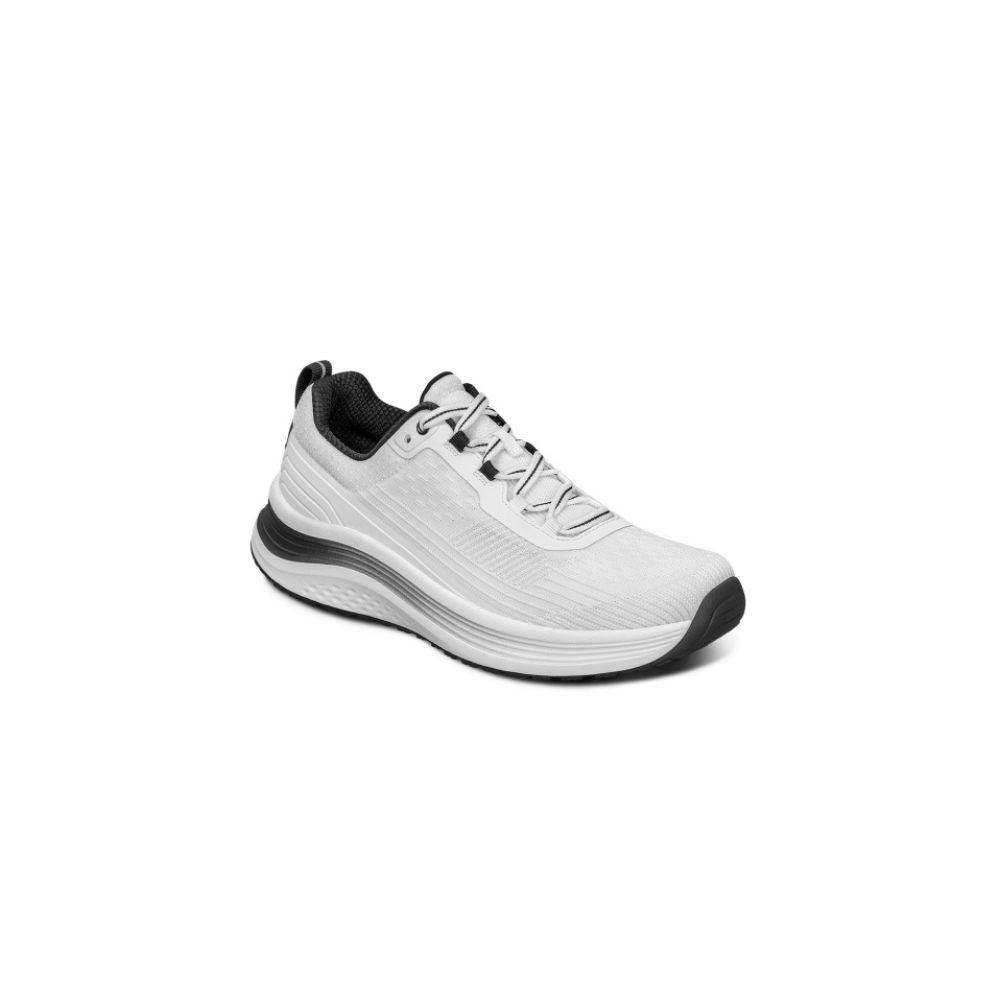 OrthoFeet Women's Relay Hands Free Sneaker - White
