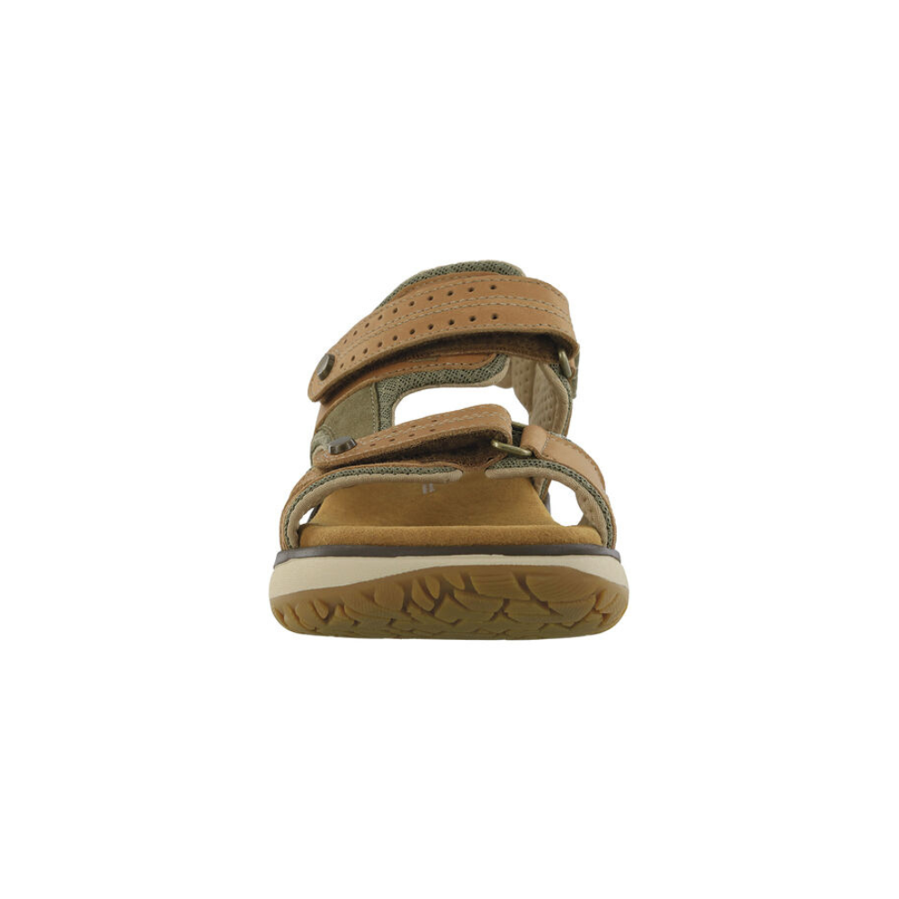 SAS Women's Embark Slide - Leather Sandal - Live Oak
