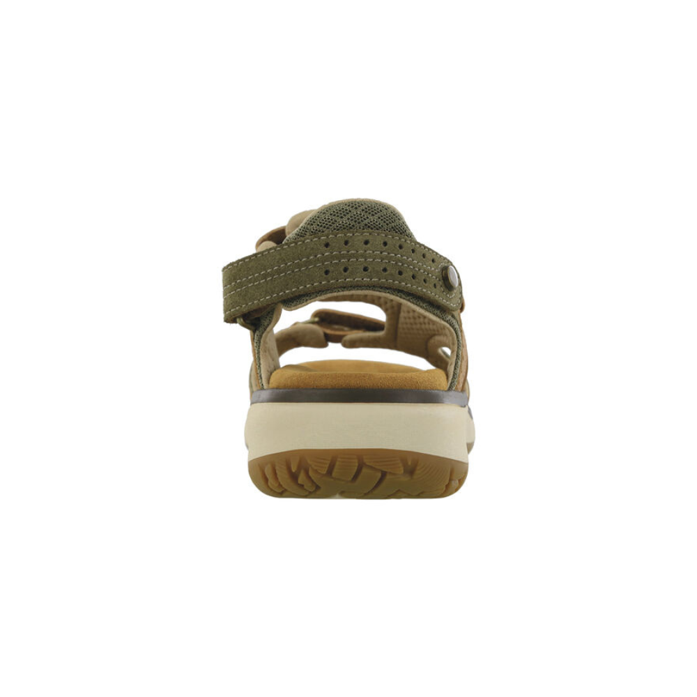 SAS Women's Embark Slide - Leather Sandal - Live Oak