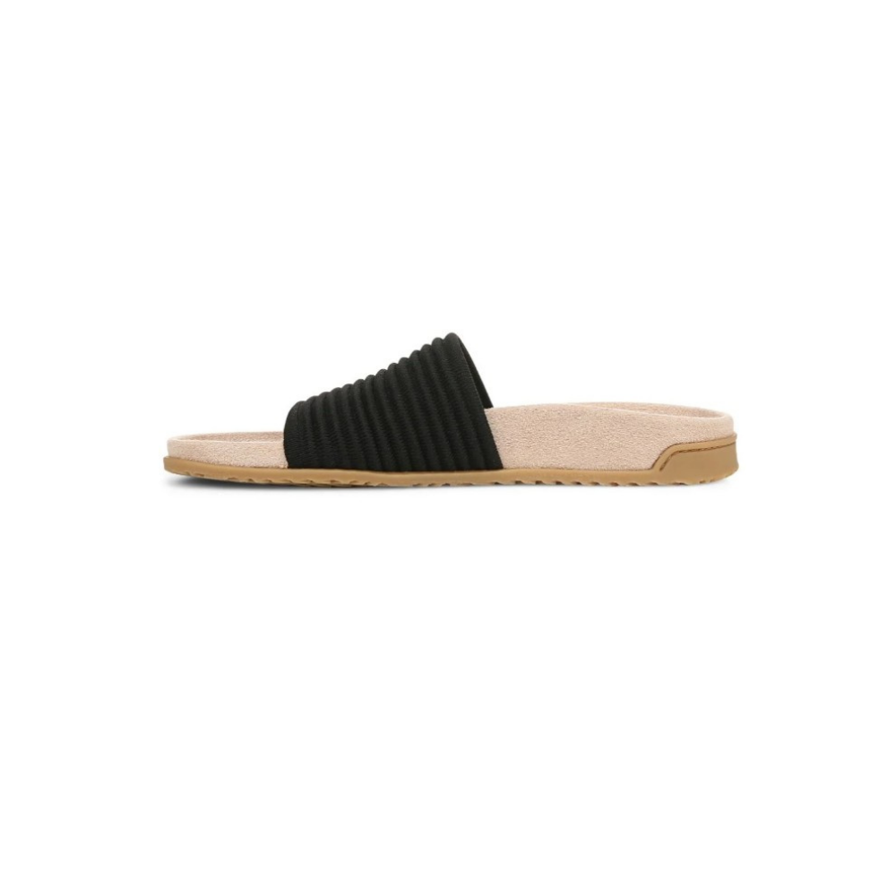 Vionic Women's Evie Knit Comfort Slide Sandals - Black