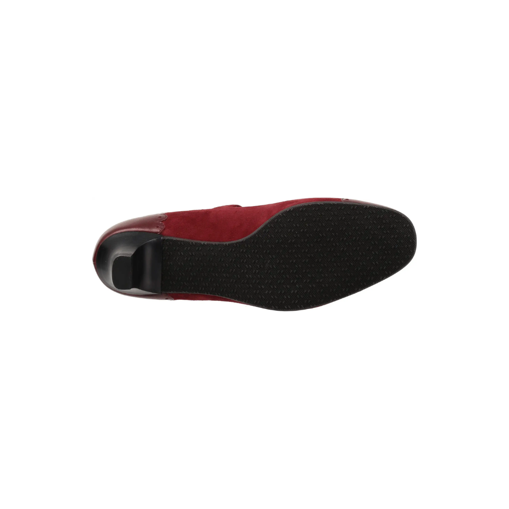SAS Women's Cate Sandal - Comfort Adjustable Ankle Strap - Bordo