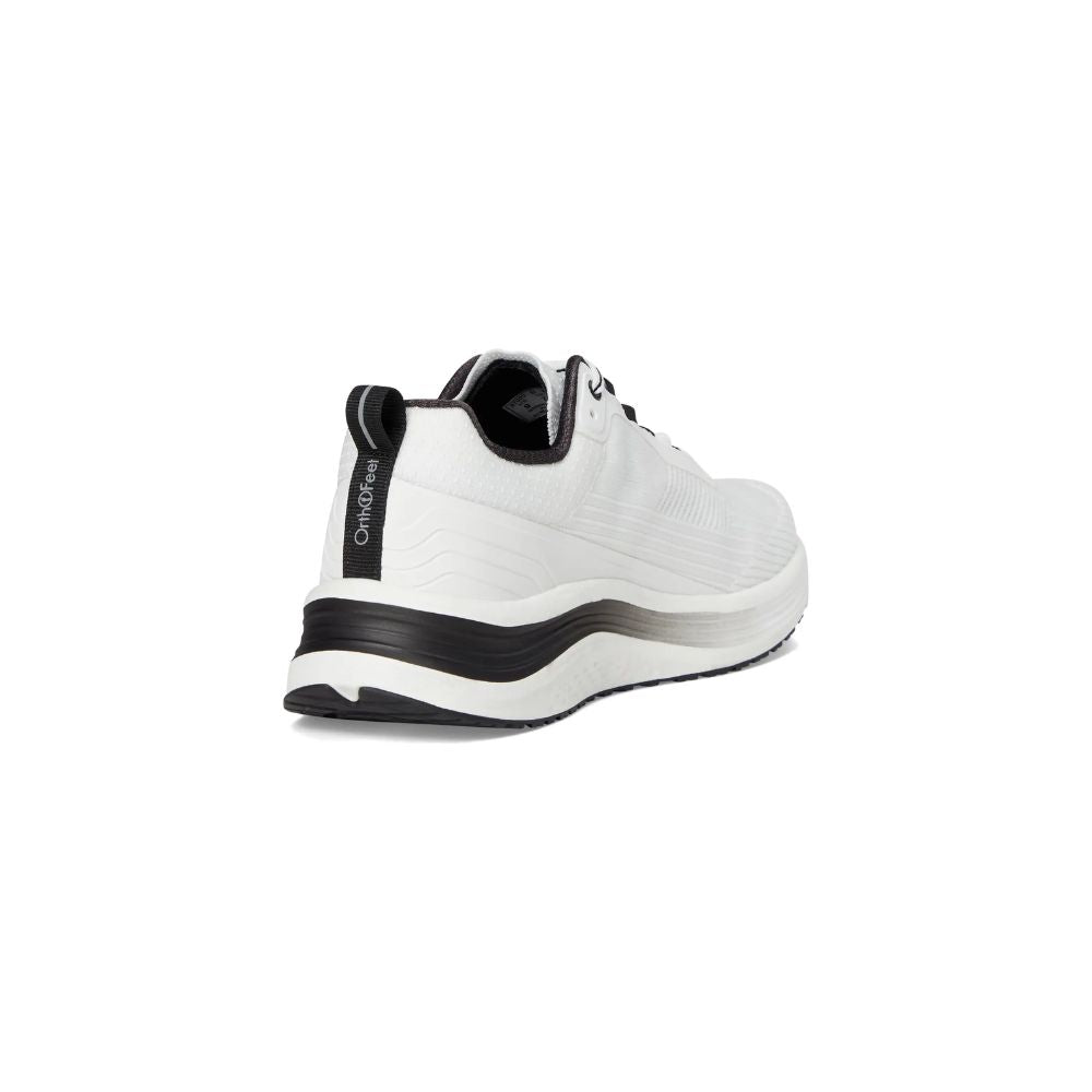 OrthoFeet Women's Relay Hands Free Sneaker - White