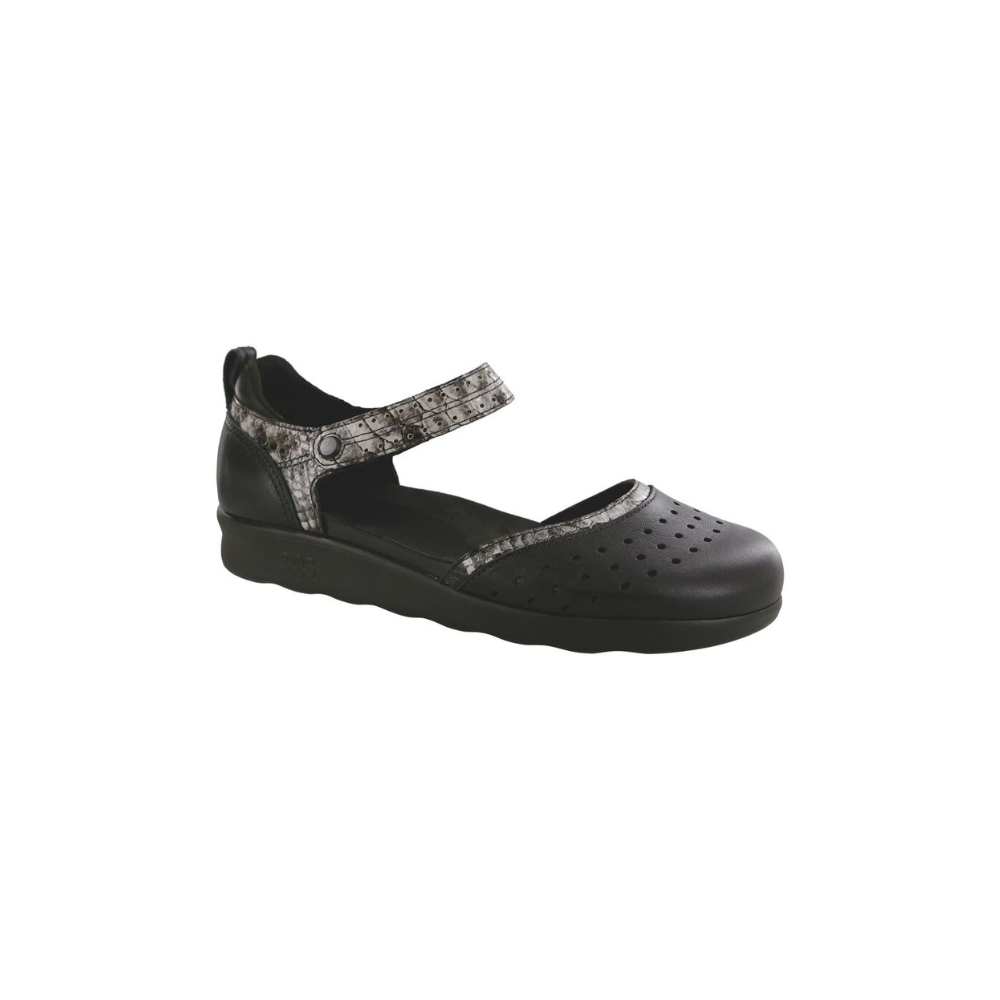 SAS Women's Eden - Leather Mary Jane Sandal - Gravity / Mamba