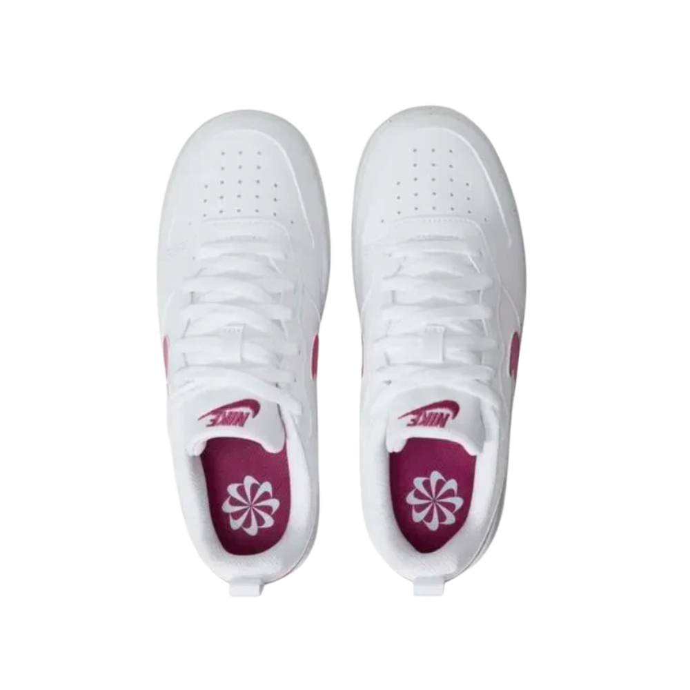 Nike Court Borough Low Recraft (GS) - White/Hot Fuchsia DV5456 121