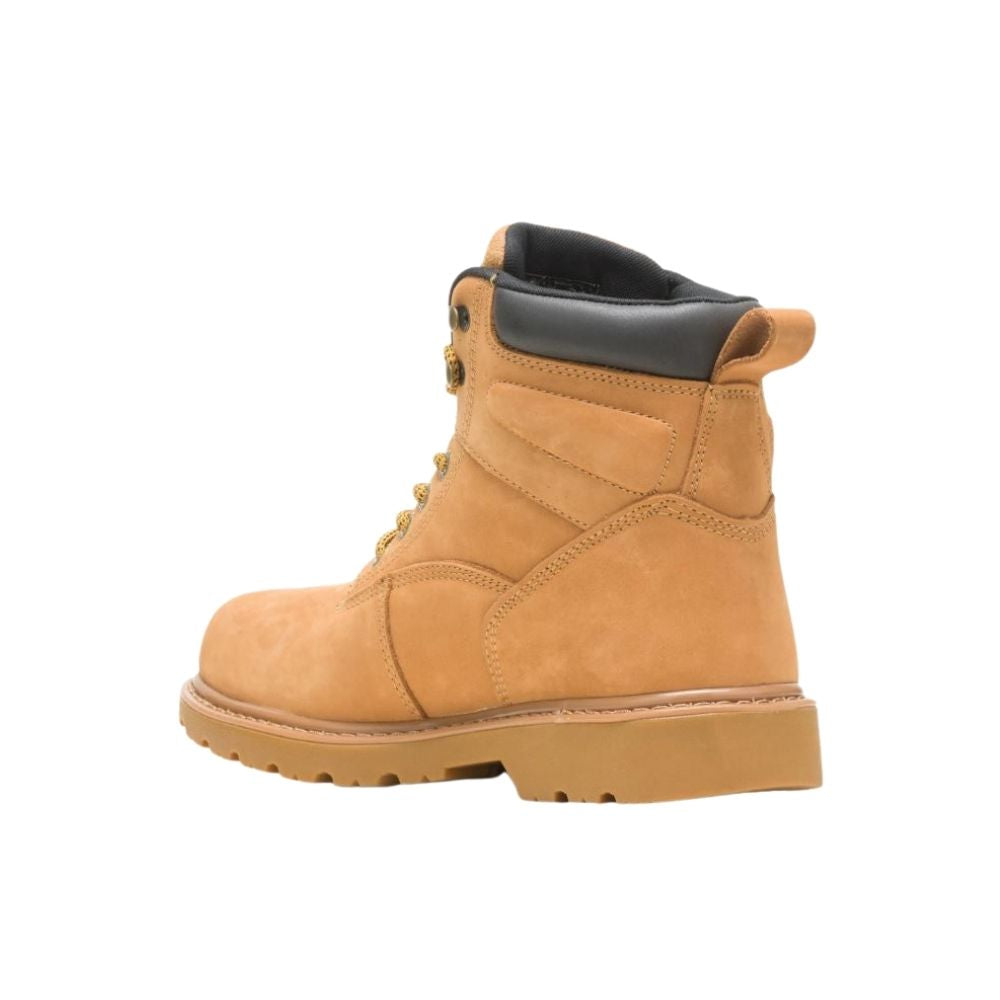 Wolverine Men's Floorhand Wheat Waterproof Steel Toe 6 Inch Work Boot W10632