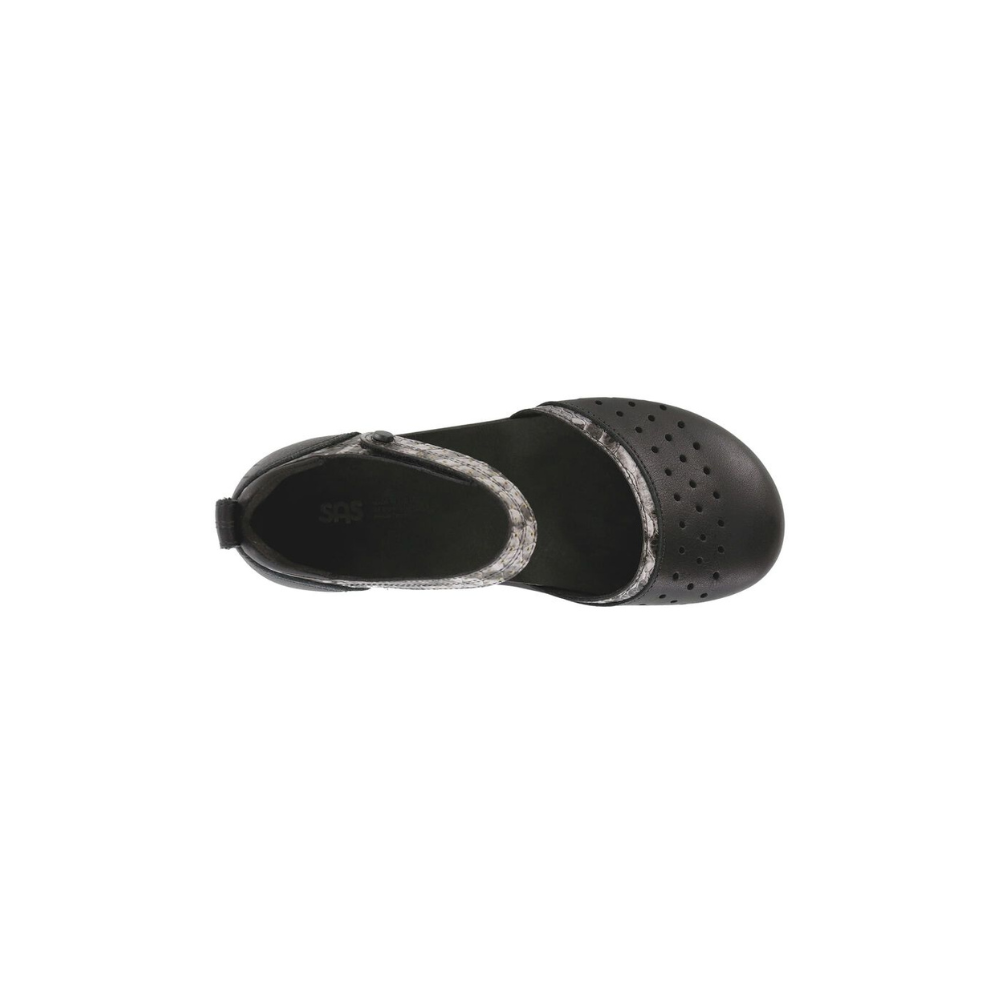 SAS Women's Eden - Leather Mary Jane Sandal - Gravity / Mamba