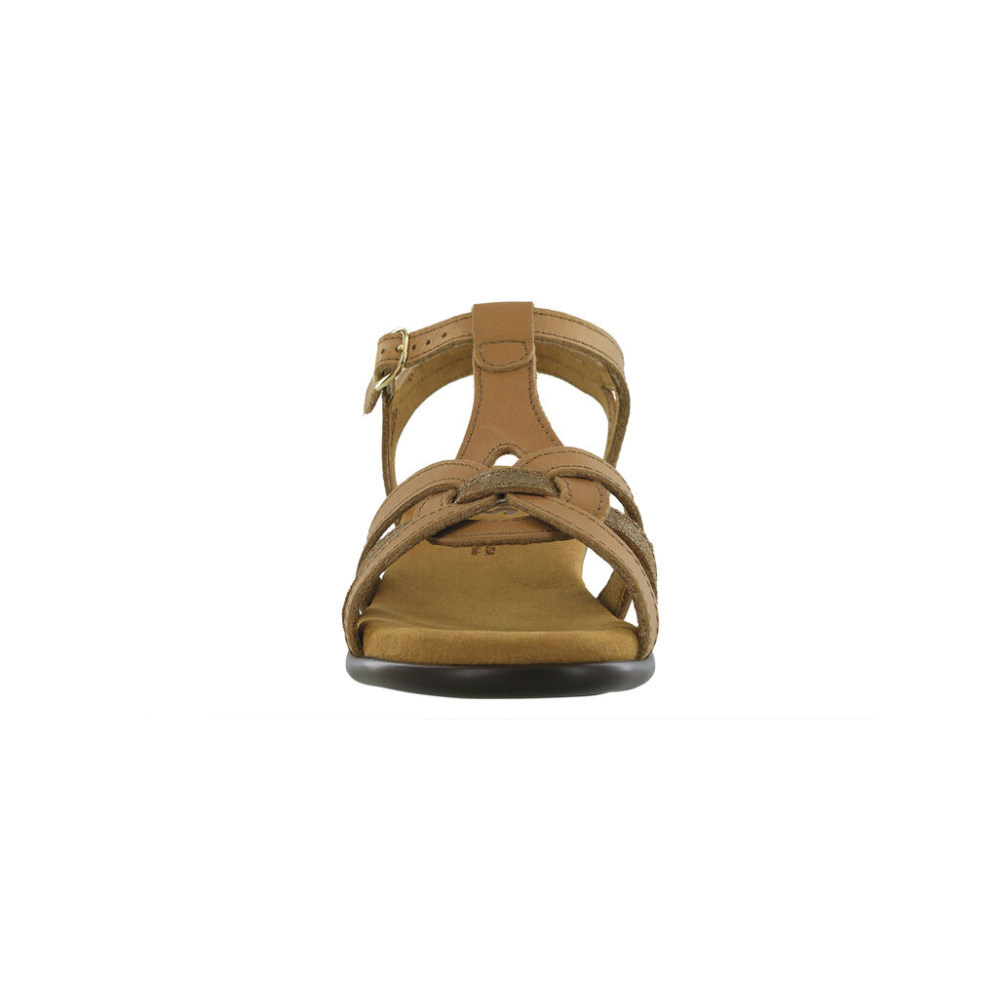SAS Women's Aurora T-Strap Leather Sandal - Sparks