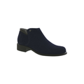 SAS Women's Bethany Leather Ankle Boot - Comfort Slip-On - Blue Moon